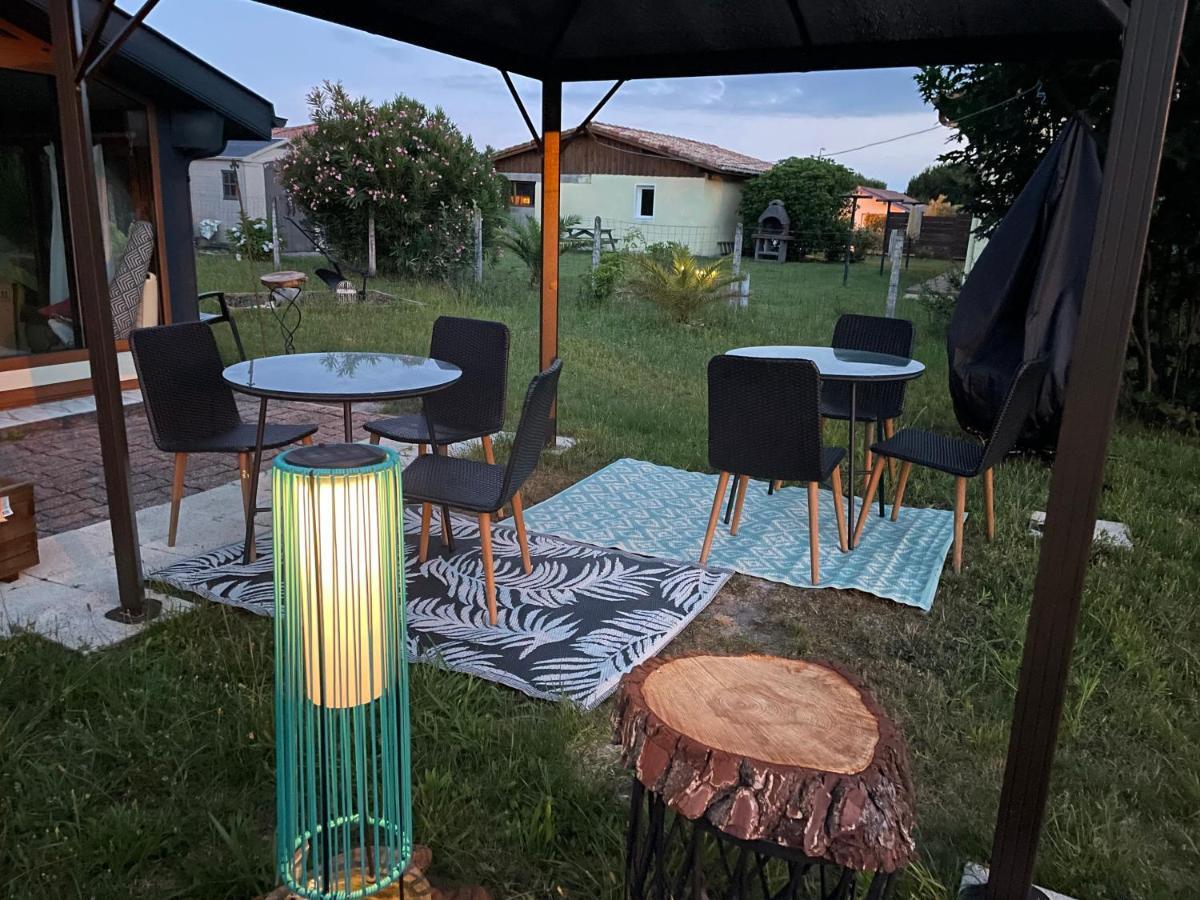 « Aux Bonheurs Landais » Linxe Exterior foto