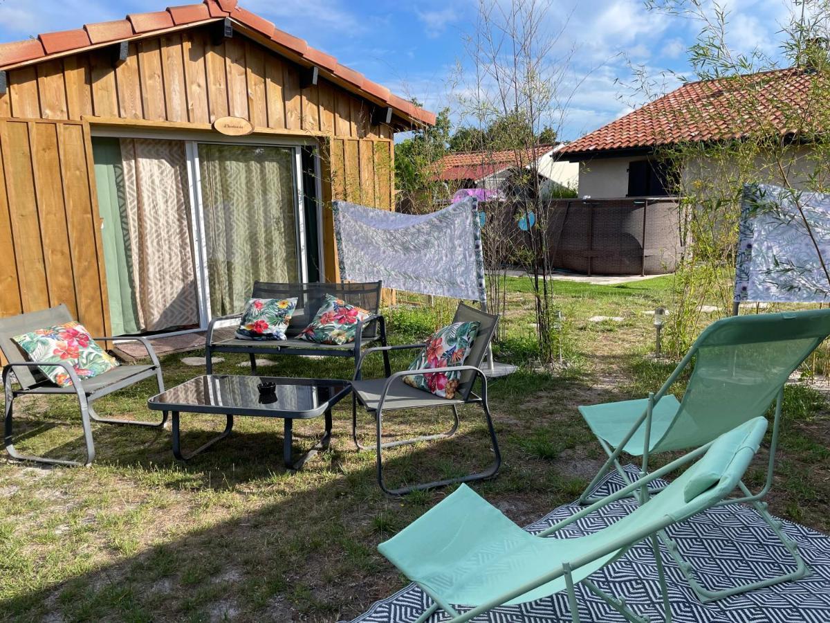 « Aux Bonheurs Landais » Linxe Exterior foto